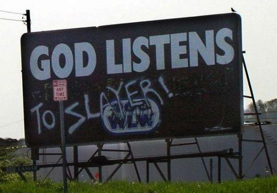 god listens to slayer e1277850610243 Slayer at Columbiahalle