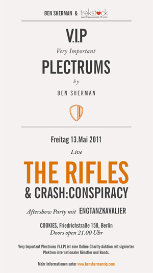  Ben Sherman charity gig at Cookies (the Rifles)