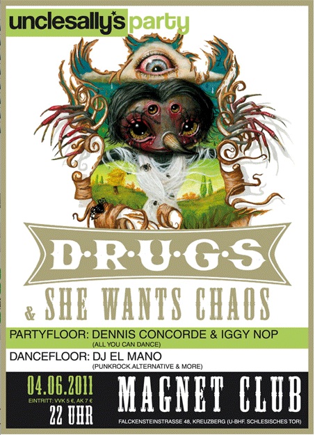 drugs D.R.U.G.S. and She Wants Chaos at Magnet