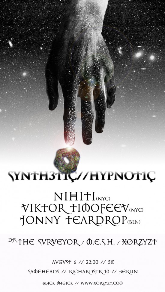 synthetic hypnoticflyer1 e1312402242747 SYNTHETIAt//HYPNOTIAt at Sameheads