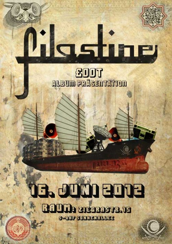 Filastine Berlin flyer 1 e1339008805408 Filastine at Raum